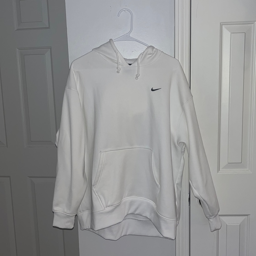 White Nike Hoodie